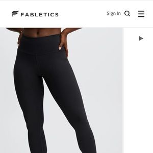 Fabletics Black Define Leggings